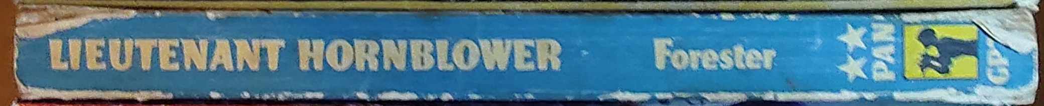 C.S. Forester  LIEUTENANT HORNBLOWER spine of book image