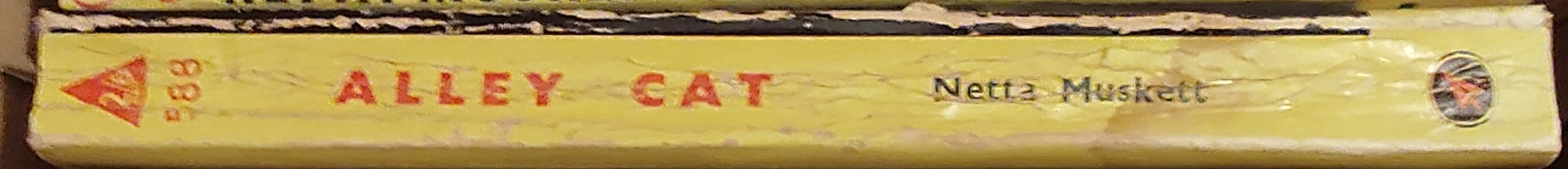Netta Muskett  ALLEY CAT spine of book image
