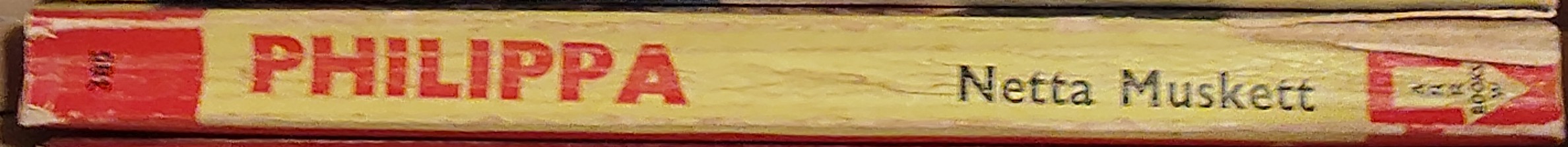 Netta Muskett  PHILIPPA spine of book image