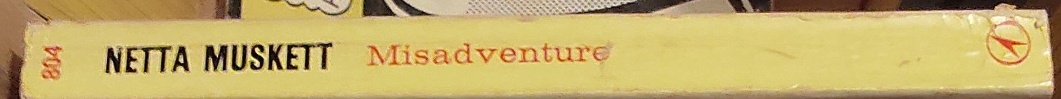 Netta Muskett  MISADVENTURE spine of book image