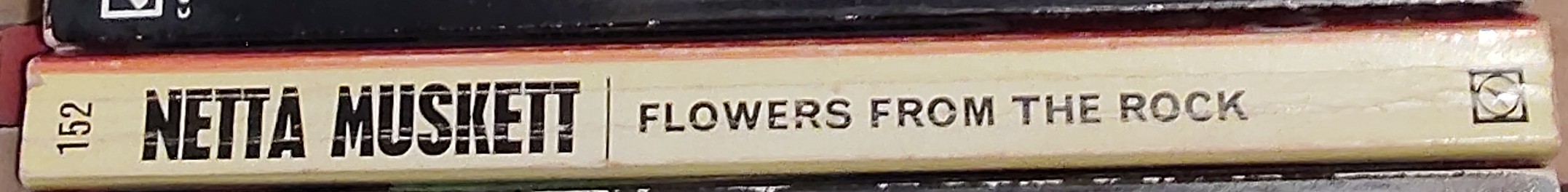 Netta Muskett  FLOWERS FROM THE ROCK spine of book image