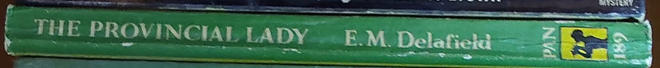 E.M. Delafield  THE PROVINCIAL LADY spine of book image