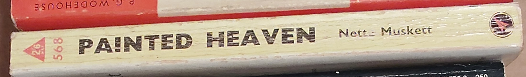 Netta Muskett  PAINTED HEAVEN spine of book image