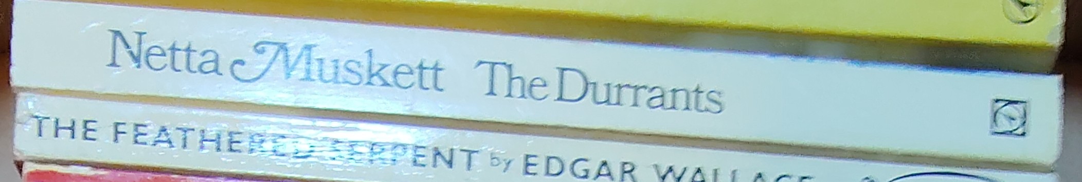 Netta Muskett  THE DURRANTS spine of book image