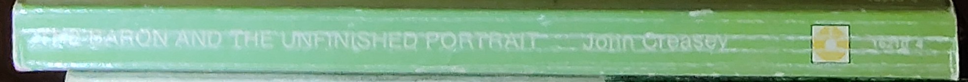 Anthony Morton  THE BARON AND THE UNFINISHED PORTRAIT spine of book image
