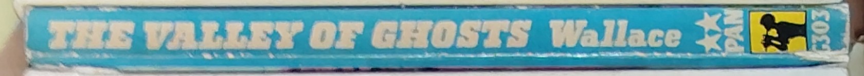 Edgar Wallace  THE VALLEY OF GHOSTS spine of book image