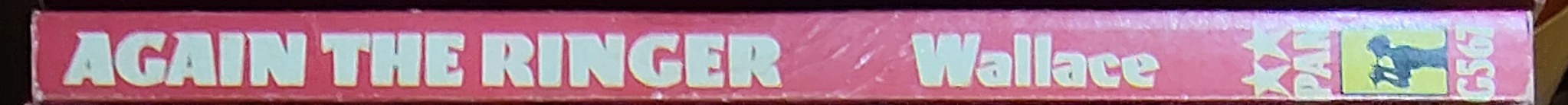 Edgar Wallace  AGAIN THE RINGER spine of book image