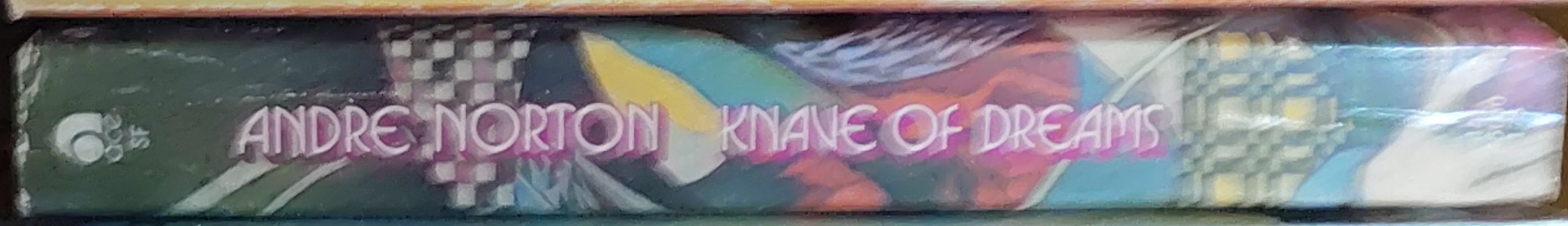 Andre Norton  KNAVE OF DREAMS spine of book image