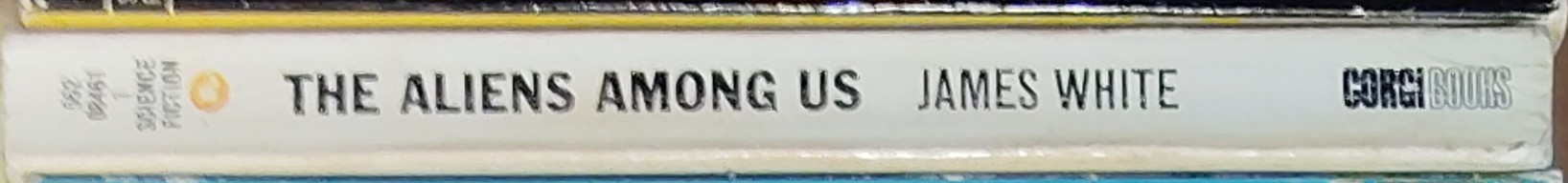 James White  THE ALIENS AMONG US spine of book image