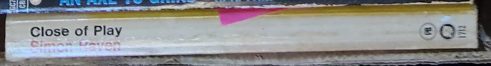 Simon Raven  CLOSE OF PLAY spine of book image