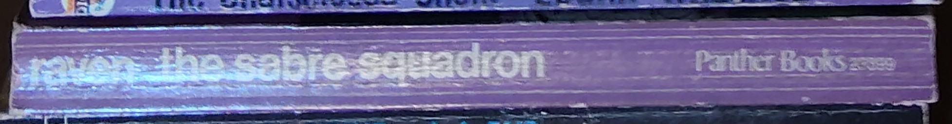 Simon Raven  THE SABRE SQUADRON spine of book image