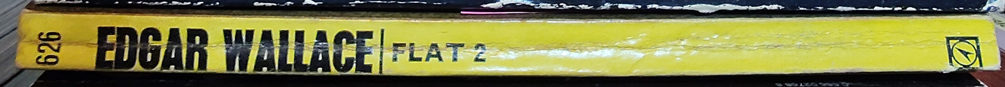 Edgar Wallace  FLAT 2 spine of book image