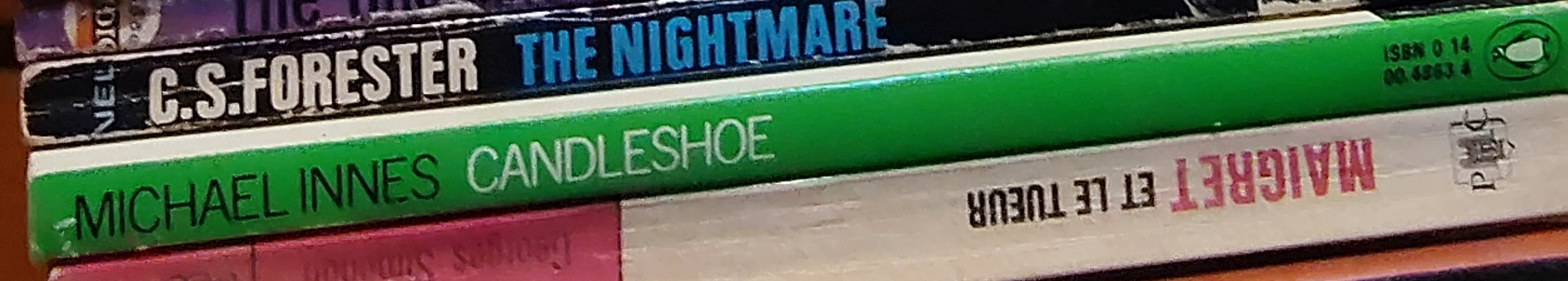Michael Innes  CANDLESHOE (Film tie-in) spine of book image
