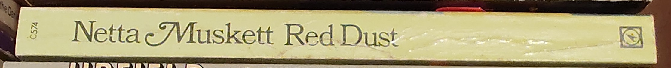 Netta Muskett  RED DUST spine of book image