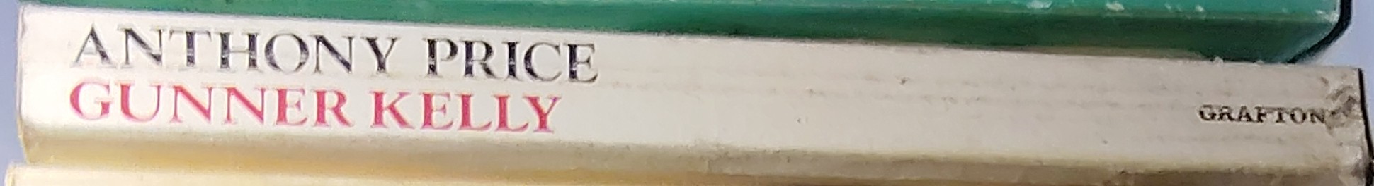 Anthony Price  GUNNER KELLY spine of book image