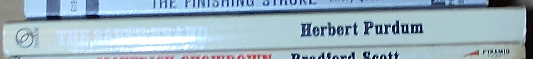 Herbert Purdum  THE SABER BRAND spine of book image