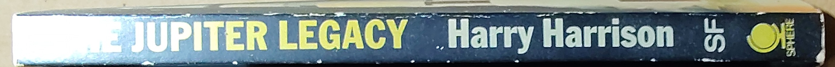 Harry Harrison  THE JUPITER LEGACY spine of book image