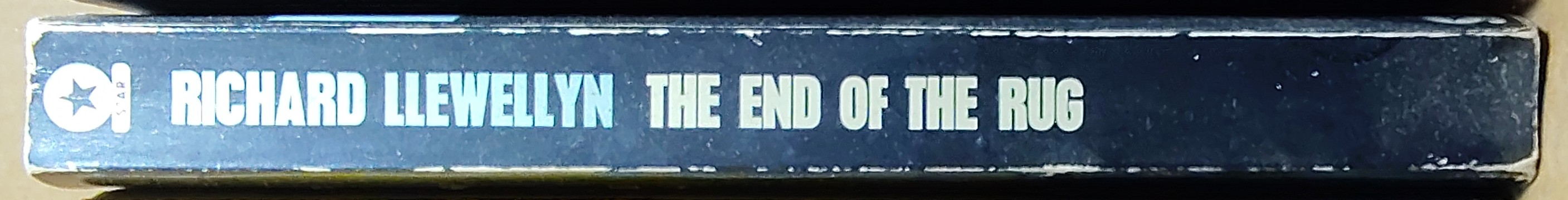 Richard Llewellyn  THE END OF THE RUG spine of book image