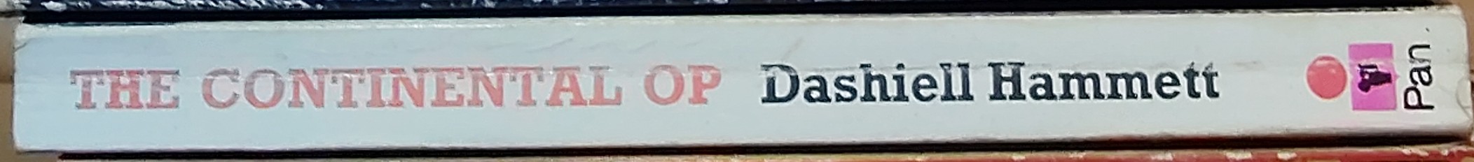 Dashiell Hammett  THE CONTINENTAL OP spine of book image