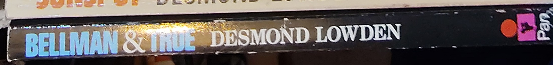 Desmond Lowden  BELLMAN & TRUE spine of book image