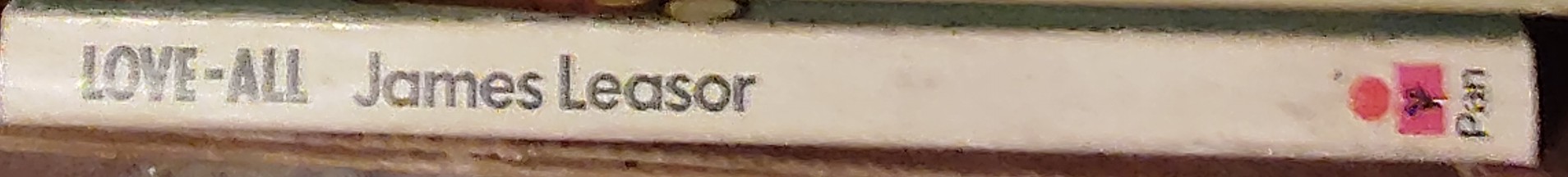 James Leasor  LOVE-ALL spine of book image