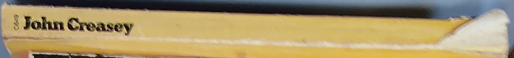 John Creasey  A KIND OF PRISONER (Department 'Z') spine of book image