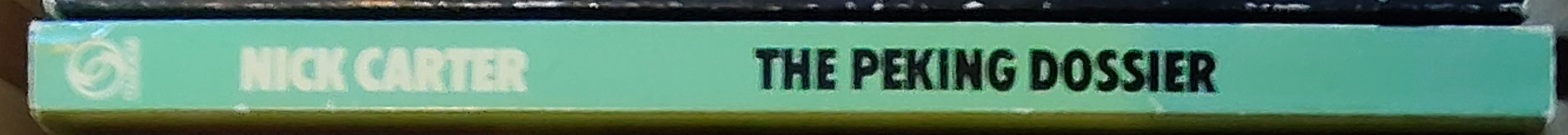Nick Carter  THE PEKING DOSSIER spine of book image