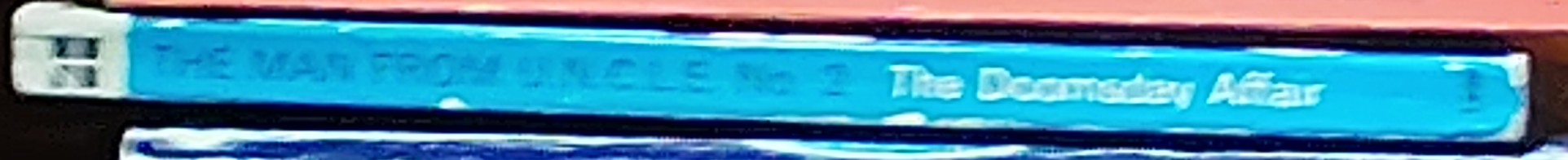 Harry Whittington  THE MAN FROM U.N.C.L.E. (2): The Doomsday Affair spine of book image