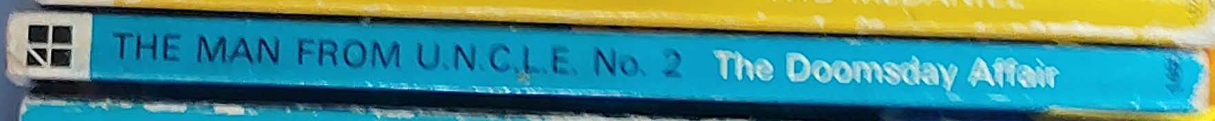 Harry Whittington  THE MAN FROM U.N.C.L.E. (2): The Doomsday Affair spine of book image