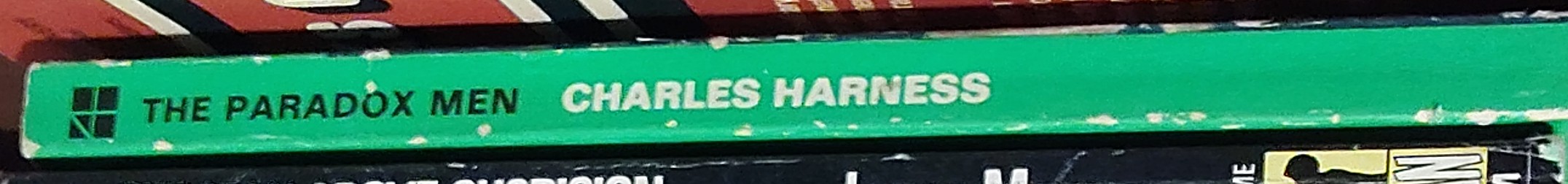 Charles Harness  THE PARADOX MEN spine of book image