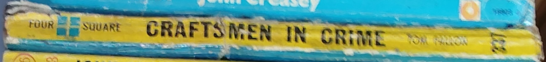 Tom Fallon  CRAFTSMEN IN CRIME spine of book image