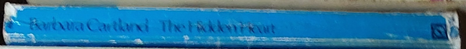 Barbara Cartland  THE HIDDEN HEART spine of book image