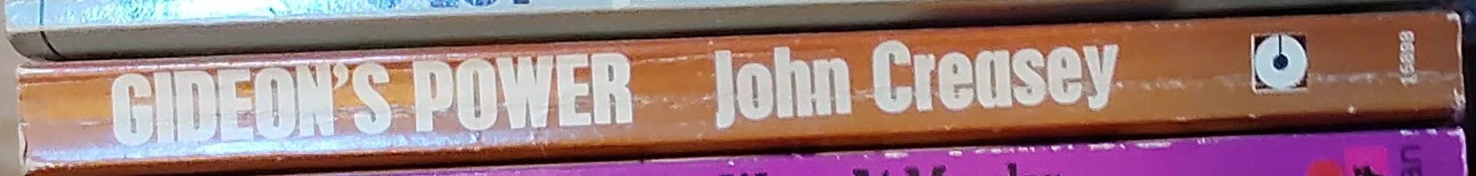 J.J. Marric  GIDEON'S POWER spine of book image