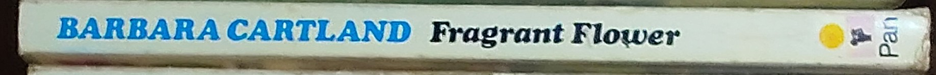 Barbara Cartland  FRAGRANT FLOWER spine of book image