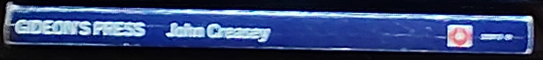 J.J. Marric  GIDEON'S PRESS spine of book image