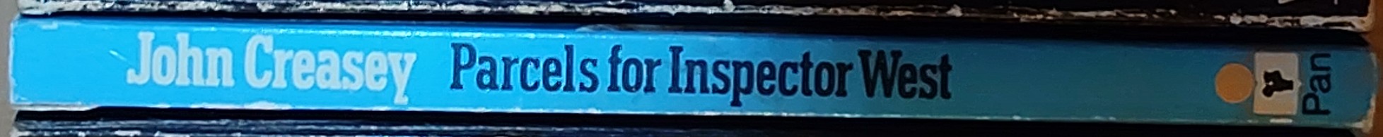 John Creasey  PARCELS FOR INSPECTOR WEST spine of book image