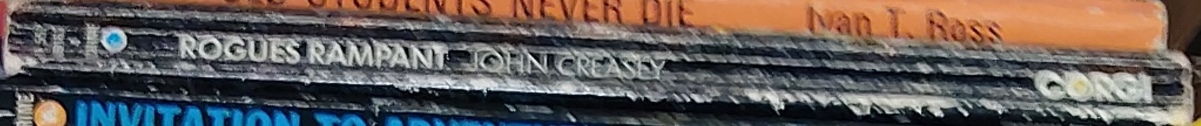 Gordon Ashe  ROGUES RAMPANT spine of book image