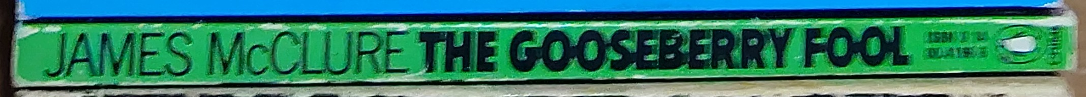 James McClure  THE GOOSEBERRY FOOL spine of book image