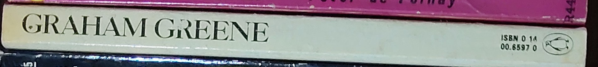 Graham Greene  MONSIGNOR QUIXOTE spine of book image