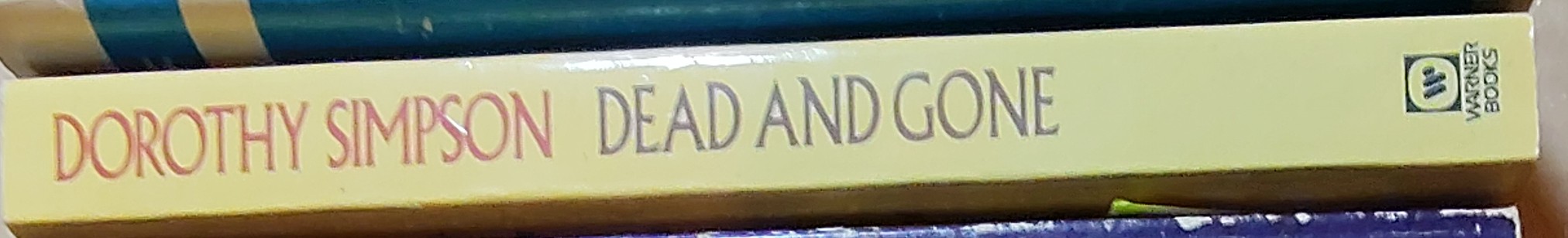 Dorothy Simpson  DEAD AND GONE spine of book image