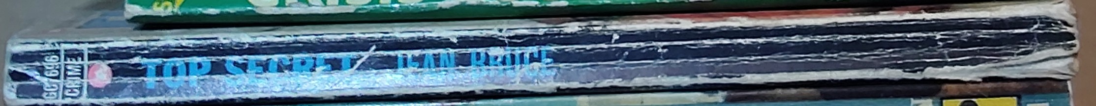 Jean Bruce  TOP SECRET spine of book image