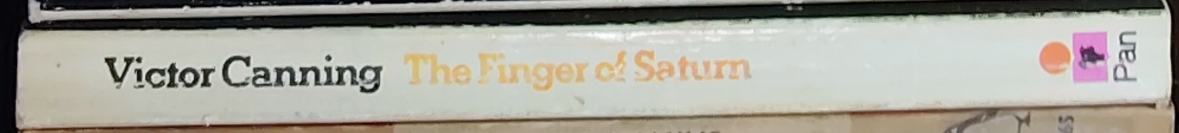 Victor Canning  THE FINGER OF SATURN spine of book image