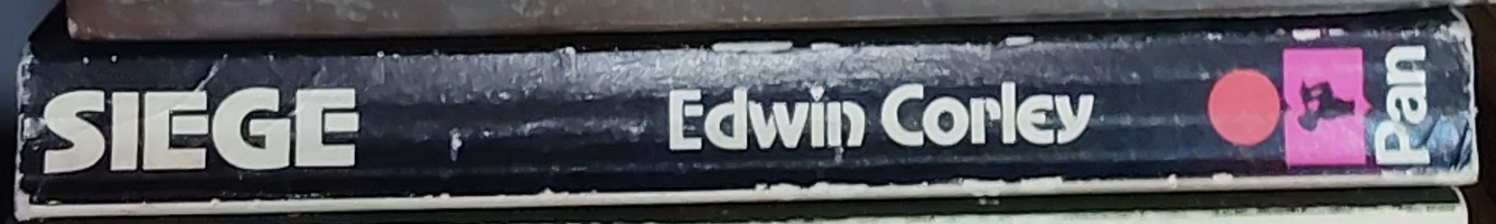 Edwin Corley  SIEGE spine of book image