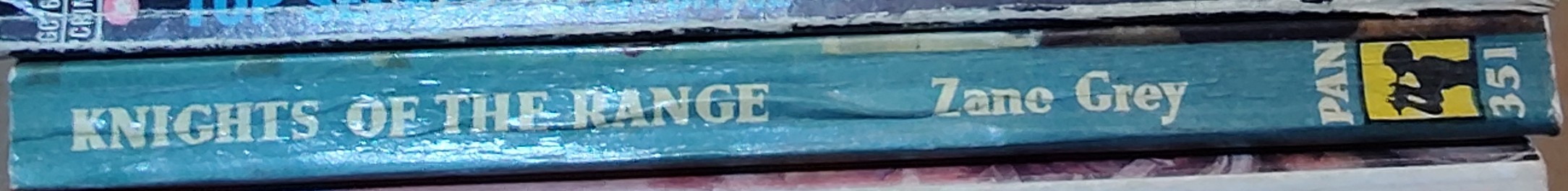 Zane Grey  KNIGHTS OF THE RANGE spine of book image