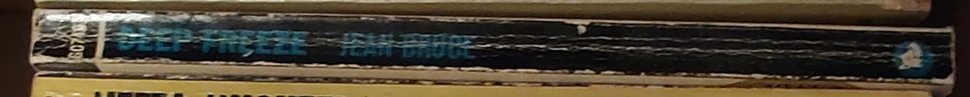 Jean Bruce  DEEP FREEZE spine of book image