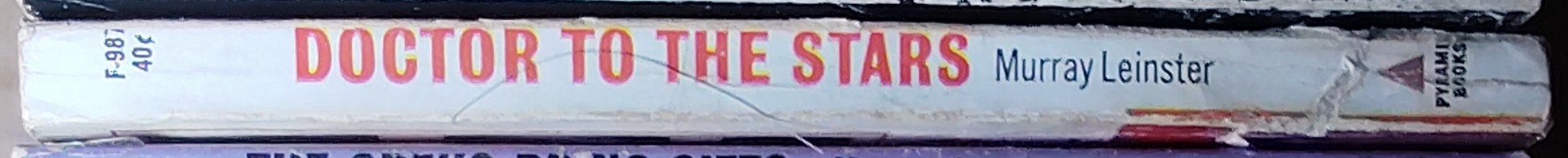 Murray Leinster  DOCTOR TO THE STARS spine of book image