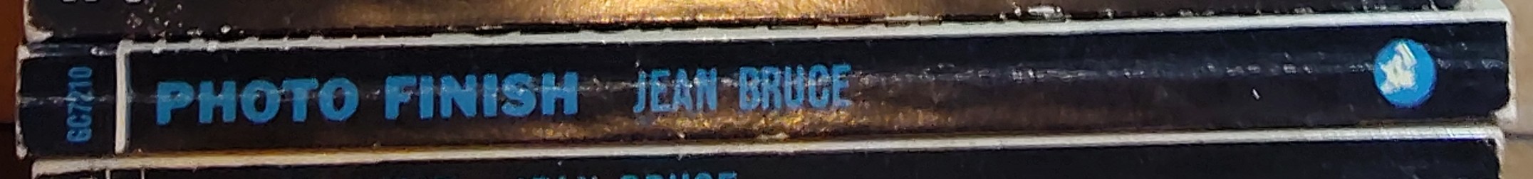 Jean Bruce  PHOTO FINISH spine of book image