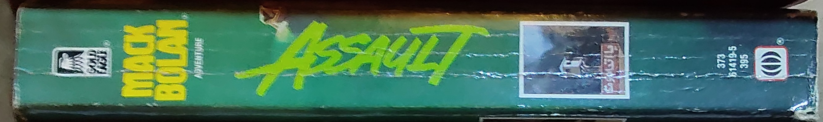 Don Pendleton  MACK BOLAN: ASSAULT spine of book image