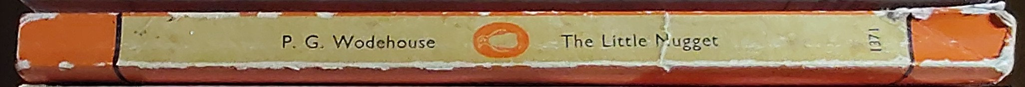 P.G. Wodehouse  THE LITTLE NUGGET spine of book image