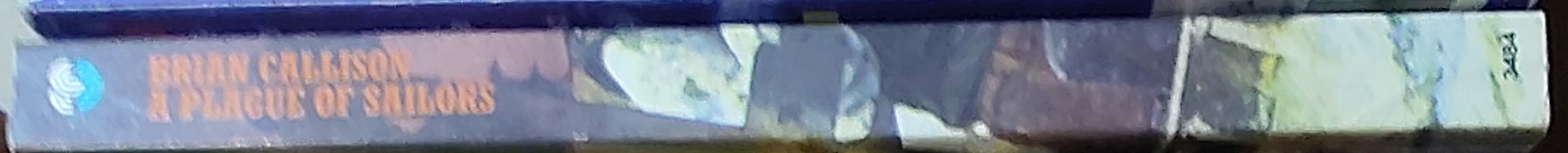 Brian Callison  A PLAGUE OF SAILORS spine of book image